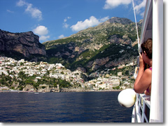 Take a cruise along the Amalfi Coast from Positano