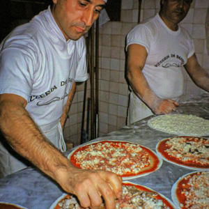Pizza in Rome