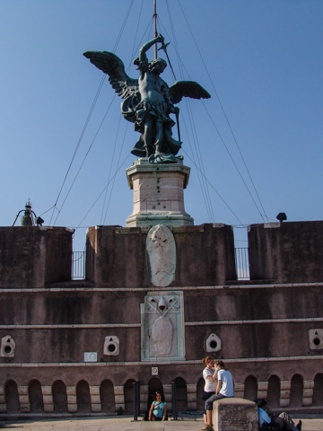 St. Michael the Archangel atop Castel Sant'Angelo, Rome