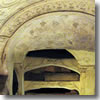 Tomb niches in the Catacombs of St. Sebastian