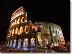 The Colosseum in Rome