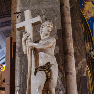 Michelangelo's Risen Christ at Santa Maria Sopra Minerva