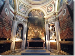 The Chigi Chapel in Rome's Santa Maria del Popolo