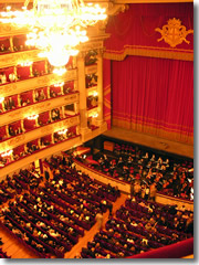 La Scala opera house in Milan