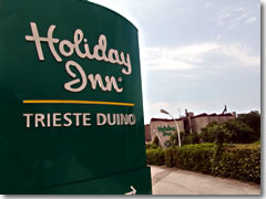A Holiday Inn outside Trieste, Italy.