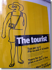 Yes, tourists are easy marks for pickpockets in Italy