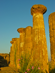 Temple of Heracles in in Agrigento's Valle dei Templi