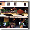The Hotel Giovanni da Verrazzano, on the market square in Greve in Chianti, Tuscany