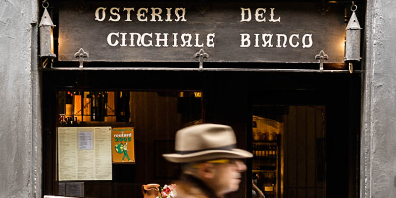Osteria del Cinghiale Bianco restaurant in Florence, Italy. (Photo courtesy ofOsteria del Cinghiale Bianco )