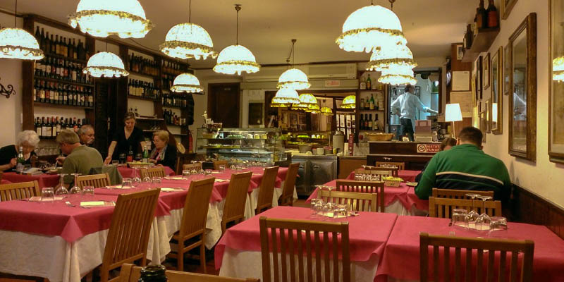 I Cche' c'è c'è restaurant in Florence, Italy. (Photo by VespaRossaPiccola)