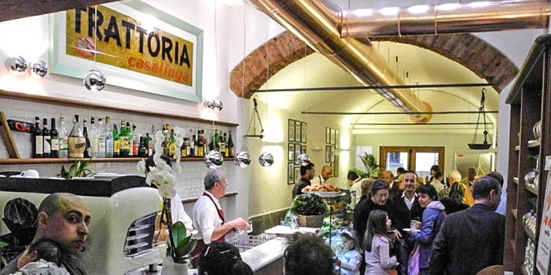 Trattoria la Casalinga restaurant in Florence, Italy. (Photo courtesy of Trattoria la Casalinga)