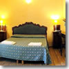 A room at the Hotel Albergo Azzi in Florence, Italy