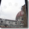 The view of the Duomo from a room at Hotel De' Lanzi in Florence, Italy