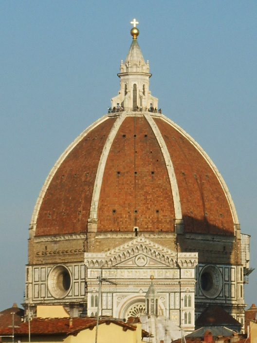 La cupola di Brunelleschi sul Duomo di Firenze