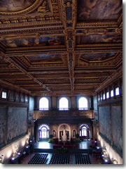 The Salone dei 500 in the Palazzo Vecchio