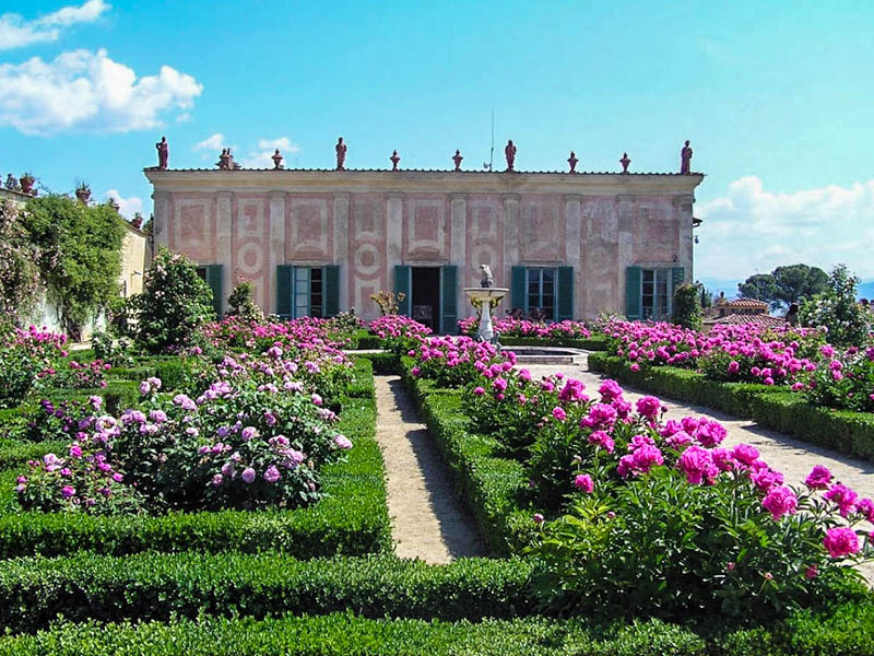 The Casino del Cavaliere, now housing the Pitti Palace's Porcelain Gallery, Boboli Gardens, Florence. (Photo by TK)