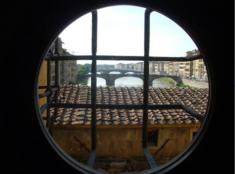 View from the Vasari Corridor