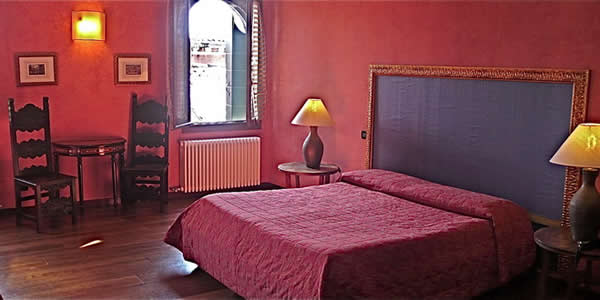 A room at the Hotel Albergo Guerrato in Venice