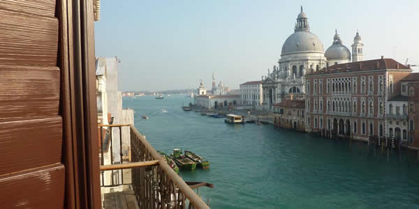 View of the Grand Canal from the Hotel Locanda De La Spada, Venice