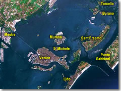 Venetian Lagoon Map