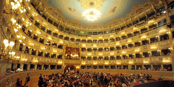 Teatro La Fenice opera house in Venice