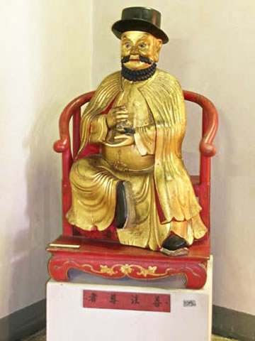 The Cantonese statue of Marco Polo in Venice's Museo Correr